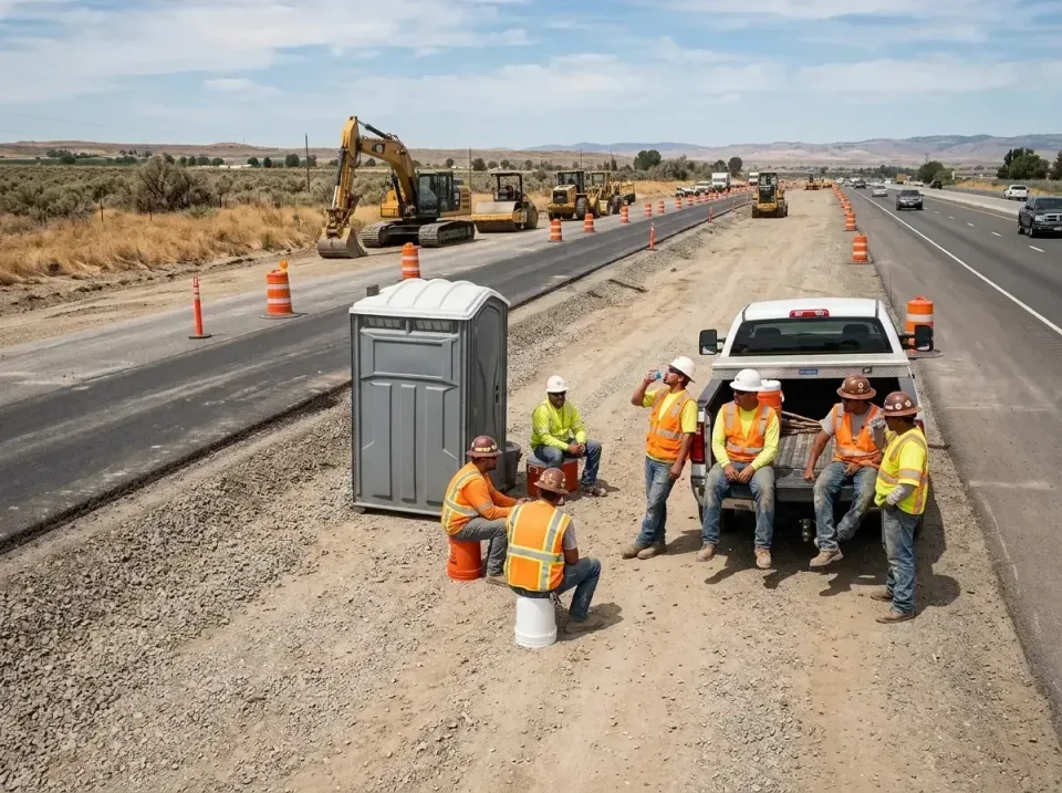highway-road-construction-crew-007 — frequently asked questions, Porta Potty and Restroom Rentals in Union City, TN